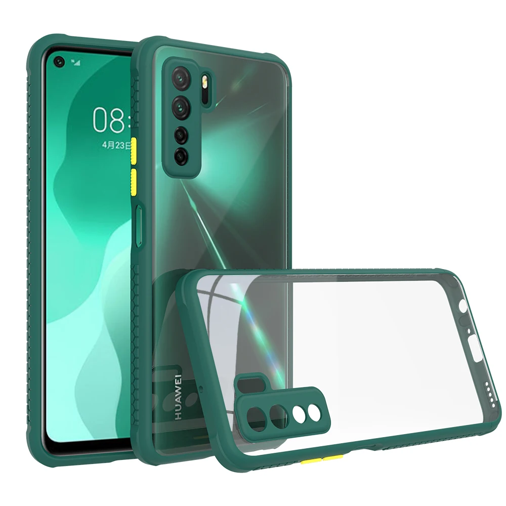 

Transparent Airbag Shockproof TPU Case For Huawei P Smart S P40 LITE E 4G 5G P30 Pro Case For Honor X10 Nova 5T 7 Cover Cases