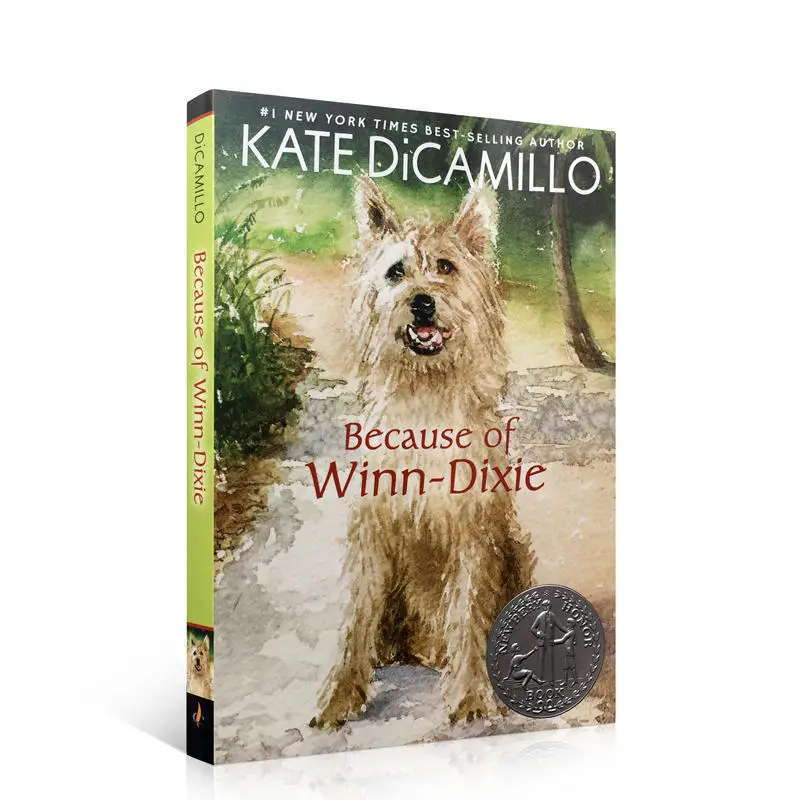 

Because Of Winn-Dixie by Kate DiCamillo The Original English Novel Children's Literature Book