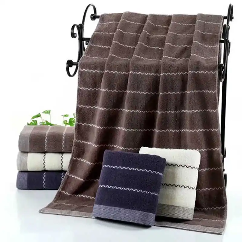 Набор полотенец для ванной комнаты взрослых 100% хлопок 70x140 см банное полотенце 35x75
