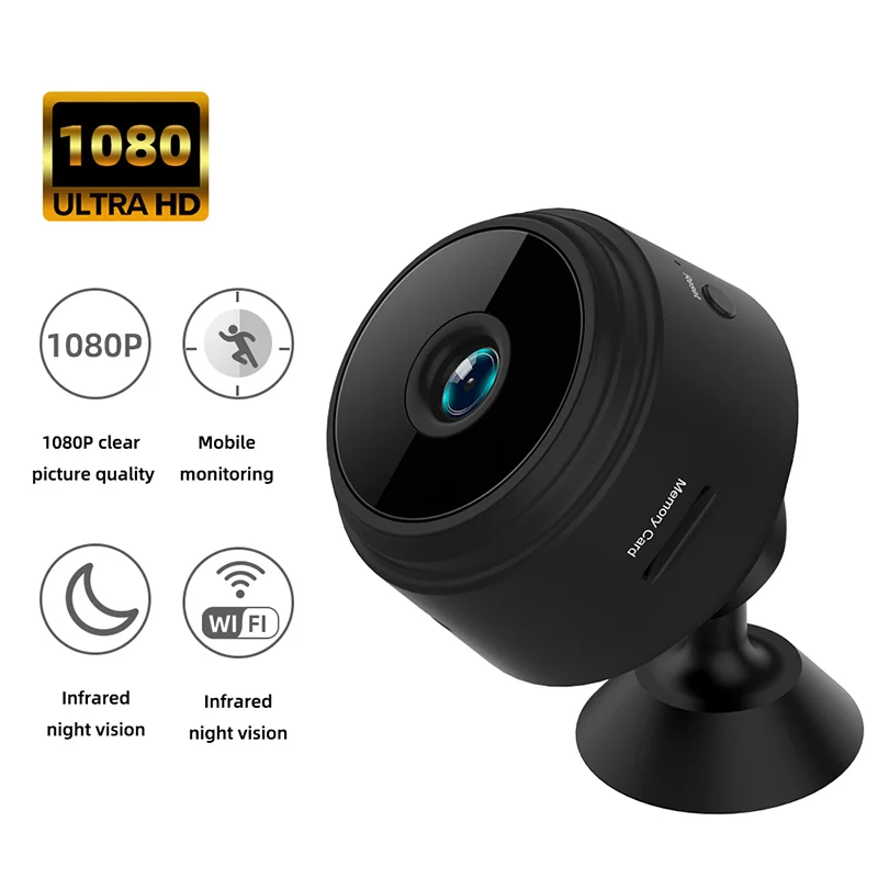 

Беспроводная сетевая камера видеонаблюдения с функцией WIFI 1080P