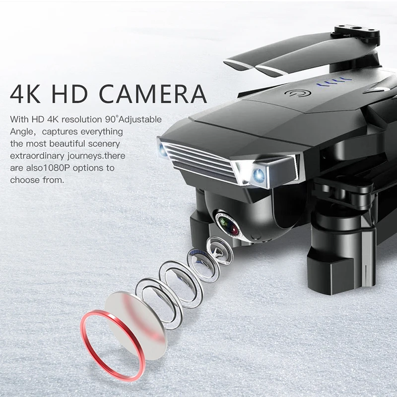 SG901 Дрон 4K двойная HD камера wifi FPV оптический поток Квадрокоптер Профессиональный Следуйте за мной Вертолет Hover складной игрушечные дроны