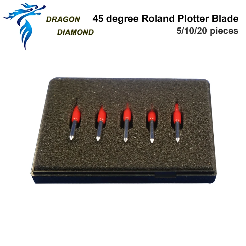 Режущий плоттер DRAGON DIAMOND Roland 45 градусов виниловый резак запасные части фрезы