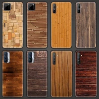 wood grain soft phone cover case for realme c3 c11 c15 5 6 7 7i 8 pro x7 x50 xt pro gt neo v15 5g luxury shell
