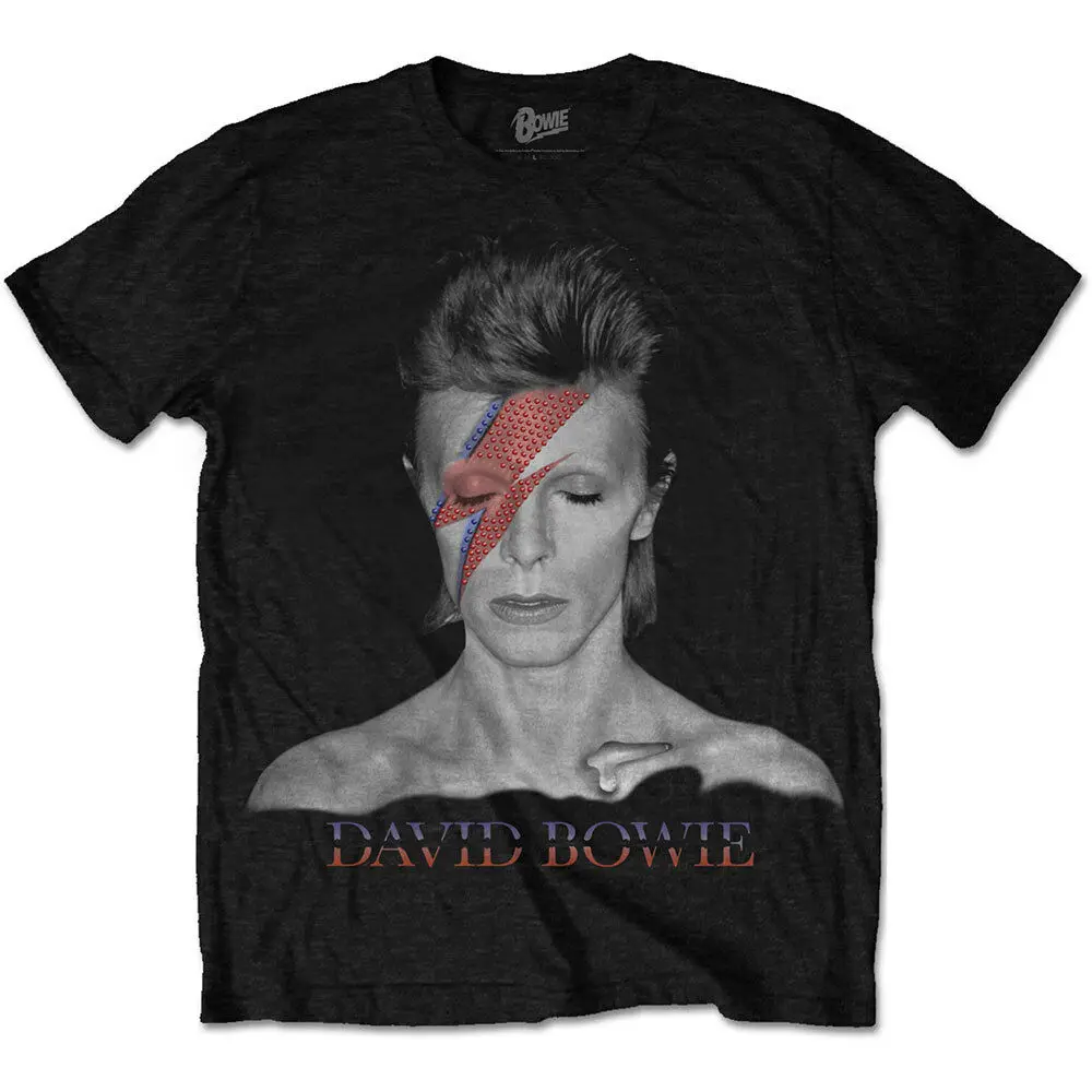 Давид Боуи Aladdin Sane Officiel товары футболка M L Xl Neuf | Мужская одежда