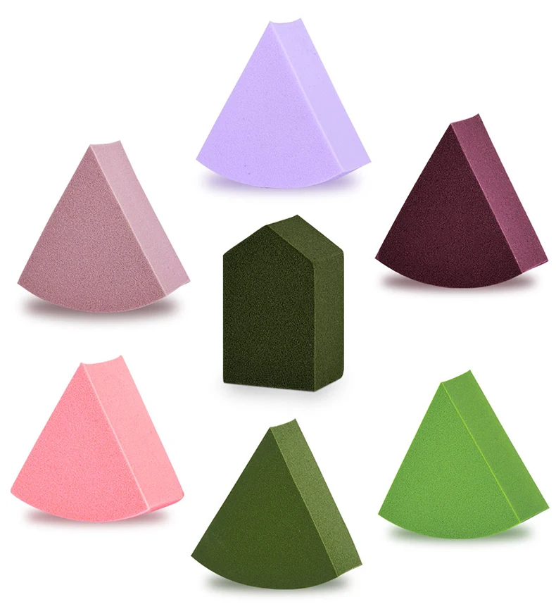 Нарезанный косметический слоеный Веерообразный Одиночный пакет влажный и сухой