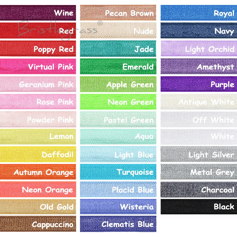 Рисунок 2 - Блестящие эластичные ленты из спандекса и сатина