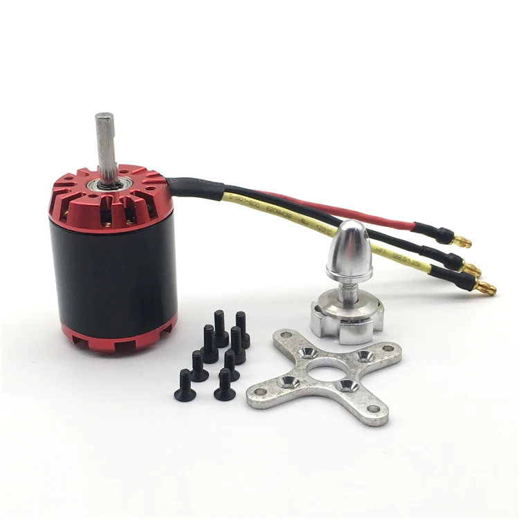 N3548 900kv 2-4S 2826 бесщеточный внешний ротор моторный планер с фиксированным крылом