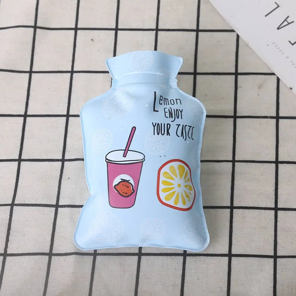 Портативная мультяшная Теплая бутылка для воды грелка рук резиновый карман