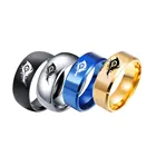 Простые Кольца LOL League Of Legends из титановой стали для мужчин и женщин, свадебные украшения, подарки на день Святого Валентина