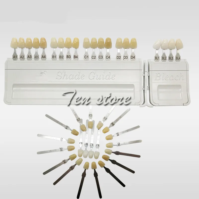 Фарфоровые зубные протезы колодки модель Oraltooth Классические фарфоровые зубы