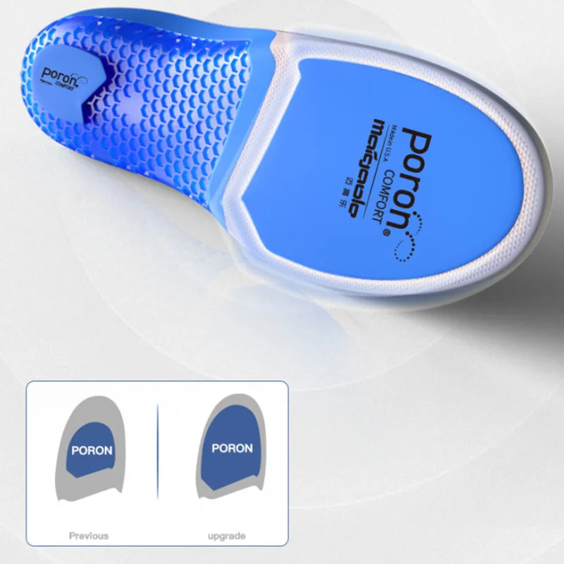 

Insole Shock Absorption Sports Running Insole High Elastic Breathable Perspiration Cushioning Shock Absorption Arch Insole