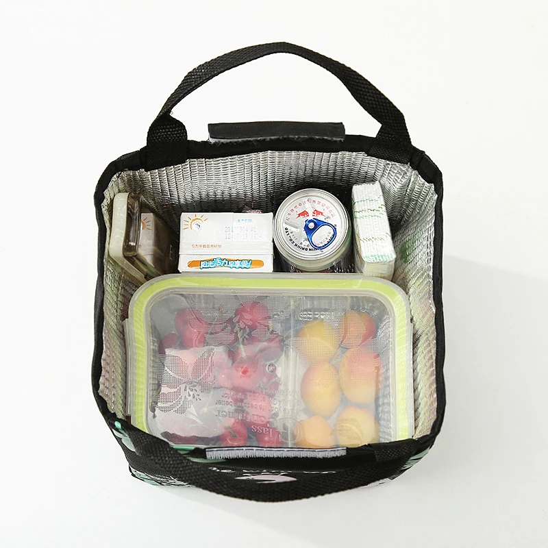 Мультяшная сумка для ланча новая портативная термо изолированная бенто в