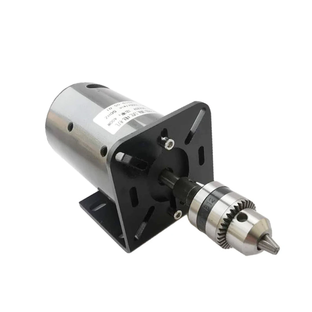 Permanent Magnet DC 220V High Speed Motor 400W Forward and Reverse Blender  Blower Small Bench Drill