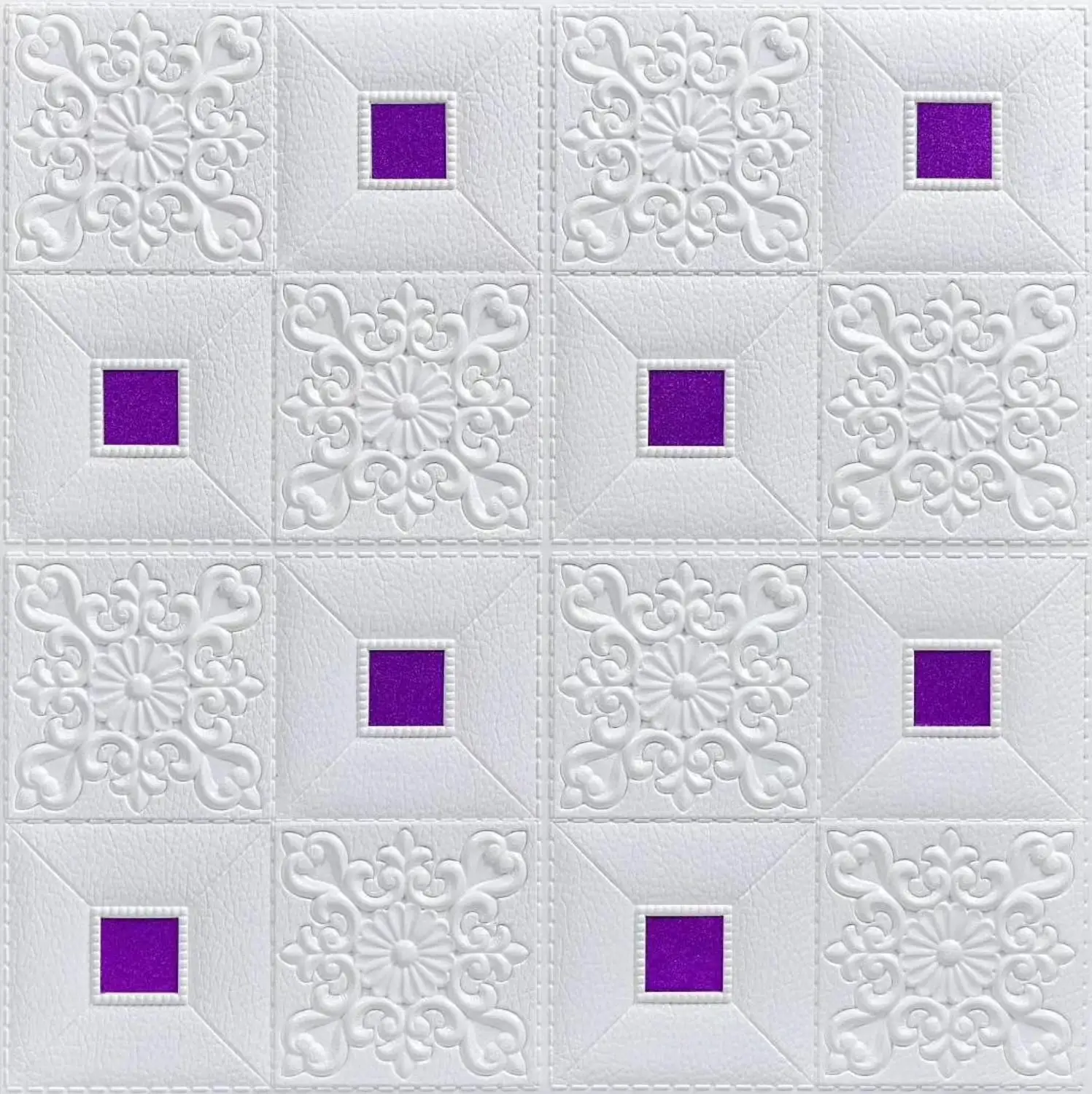 3D Wall Stickers DIY PE Foam Self adhesive Wallpaper Living Room TV Background Decor Panels Kids Protective | Дом и сад