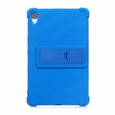 Deep Blue Мягкий силиконовый чехол для huawei Mediapad M6 8,4 дюймов VRD-AL09 VRD-W09 Funda чехол подставка держатель для huawei M6 8,4 ''+ подарок - Цвет: Deep Blue