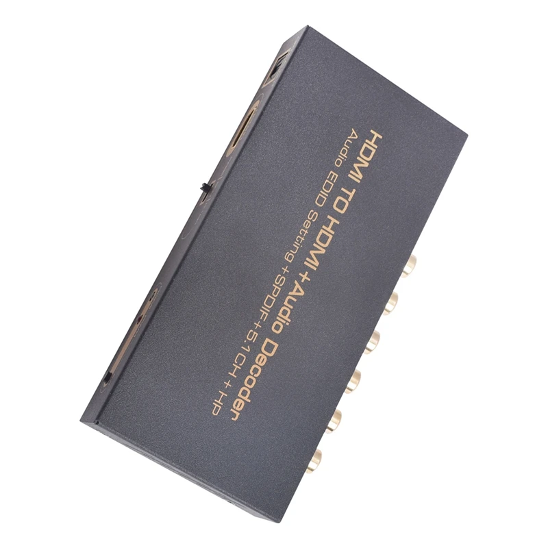 HDMI 5.1 CH Digital Audio Decoder Converter Hdmi To + Extractor Splitter Dolby Ac3 Dts Lpcm Supports | Электроника