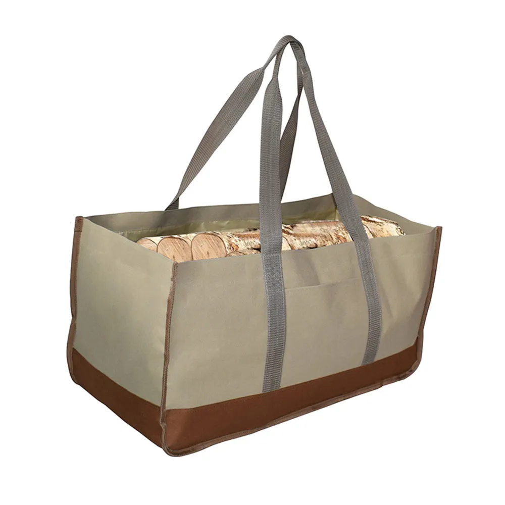 Популярная сумка для хранения древесины переноски деревянных стоек тоуты