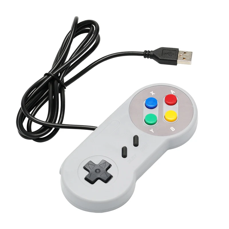USB контроллер геймпад супер ПК проводной классический джойстик для Windows 98 XP
