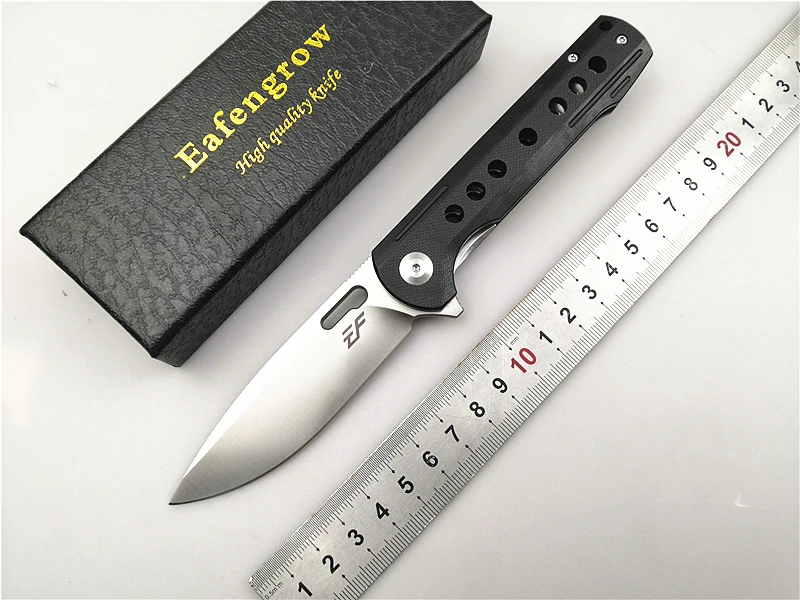 Складной нож Eafengrow EF910 G10 Ручка D2/для улицы/кемпинга/Тактический/охотничий/для