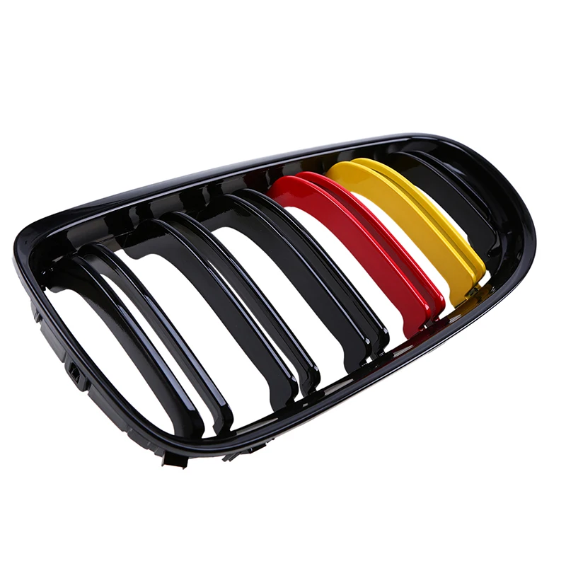Posbay Передняя глянцевая черная красная желтая почковая решетка для BMW 3 Series E90