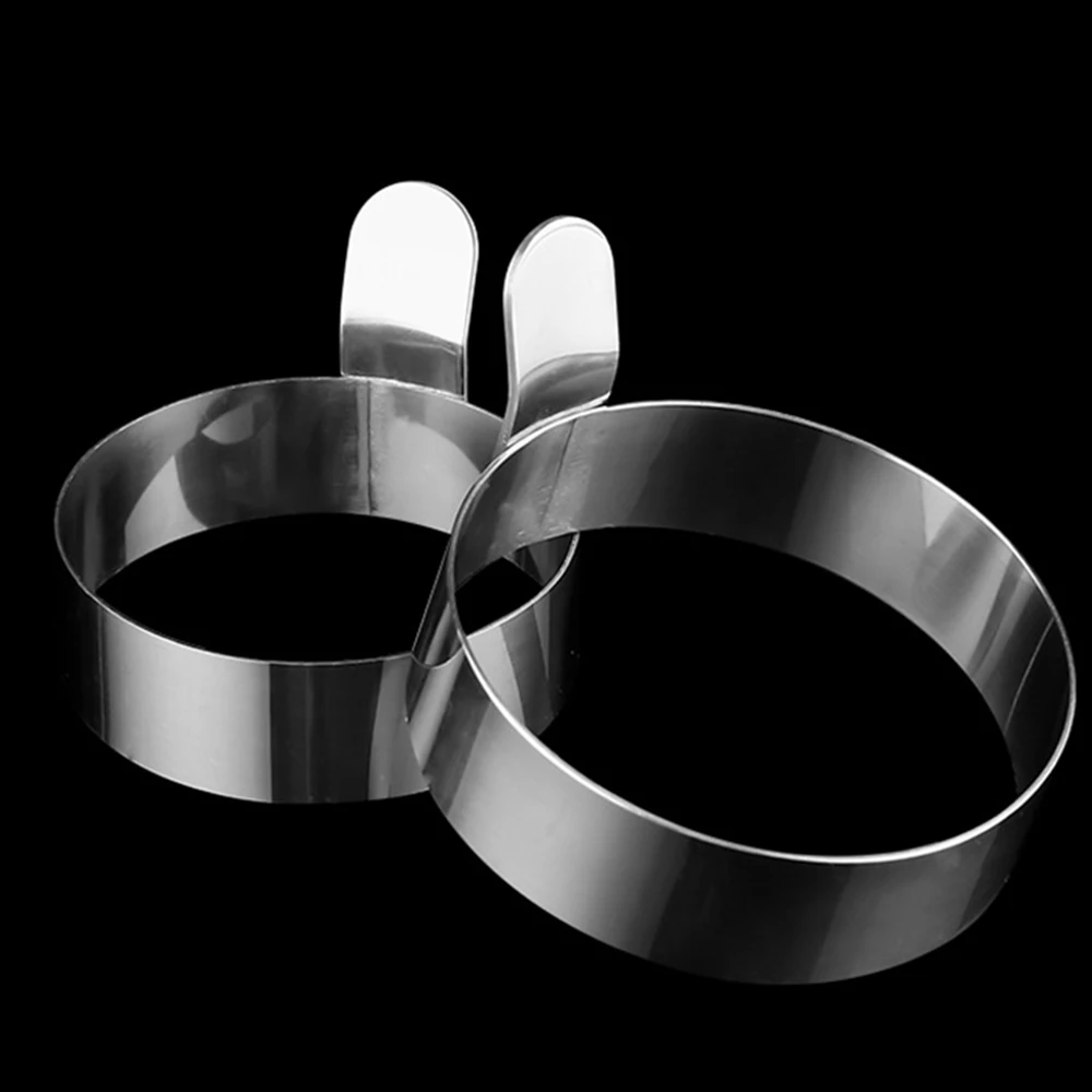 Нержавеющая сталь жареный яичный блин формирователь яйцо пресс форм для жарки