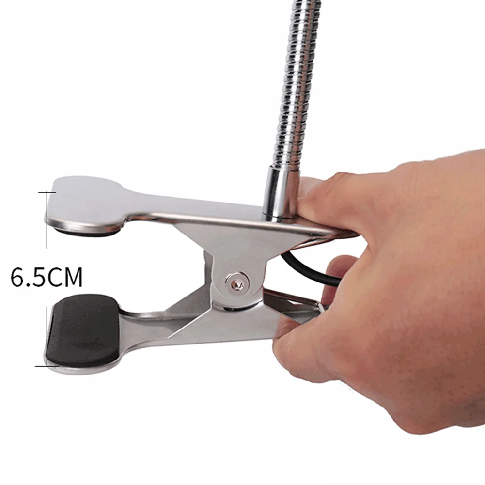 

12W Flexible Desk Lamp Led Office Bedside Reading Light Dimmable Eye Protection Study USB Clip On