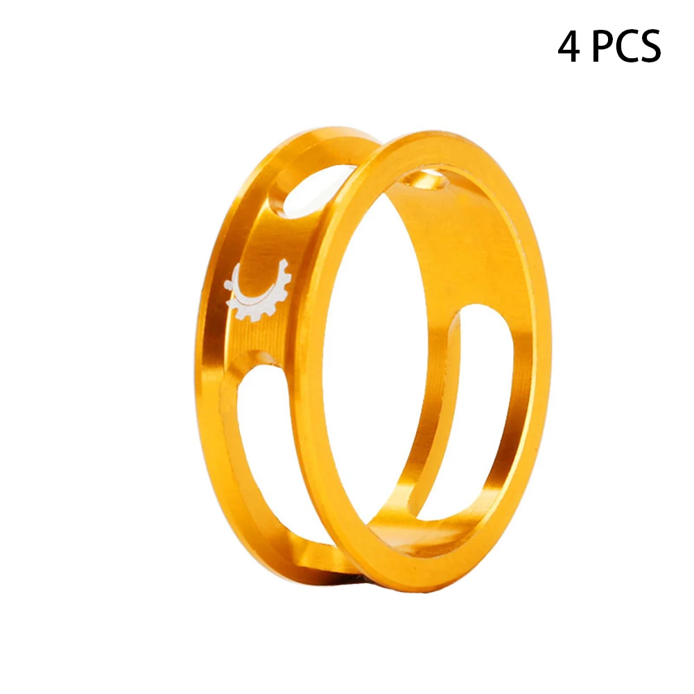 4 шт. гладкие Аксессуары для велосипеда алюминиевый сплав защита от ржавчины