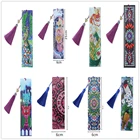 5D DIY Алмазная картина особой формы подарок закладки Алмазная вышивка крестиком кисточка закладки книги Алмазная мозаика