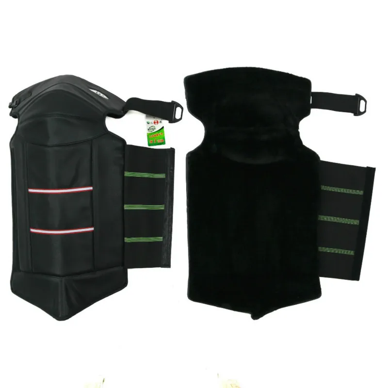 

High-quality PU leather handle cover knee pads snowmobile waterproof winter hand warmer gloves warm knee pads