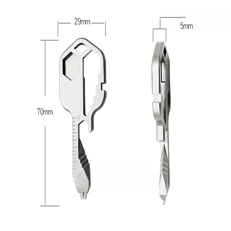 

24 In 1 Mini Multi-Functional Hardware Tools High Quality Stainless Steel Fttings Hardware Portable Easy To Carry Accessories
