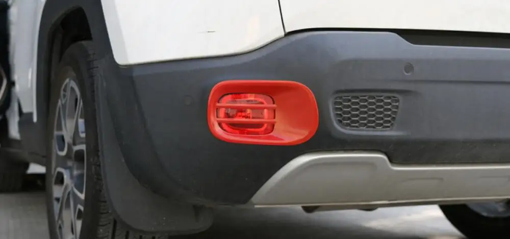 Для Jeep Renegade 2016-2021 задний противотуманный светильник декоративная крышка