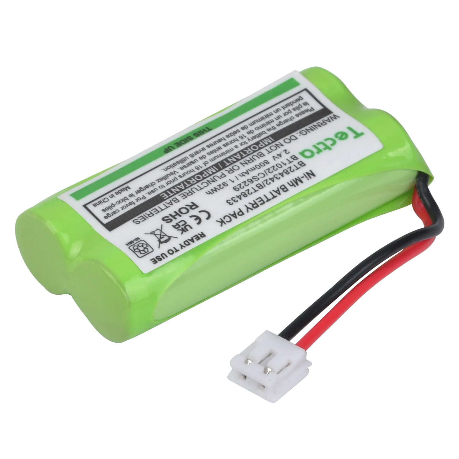 Аккумулятор BT184342 для беспроводного домашнего телефона VTech BT284342 BT18433 BT28433 CS6209 CS6219