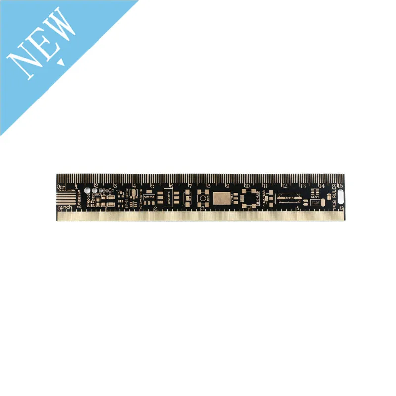 Линейка PCB для электронных инженеров поклонников Arduino измерительная линейка