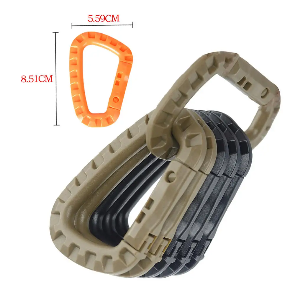 Военный карабин для альпинизма застежка крючок рюкзак система Molle D пряжка Сумка