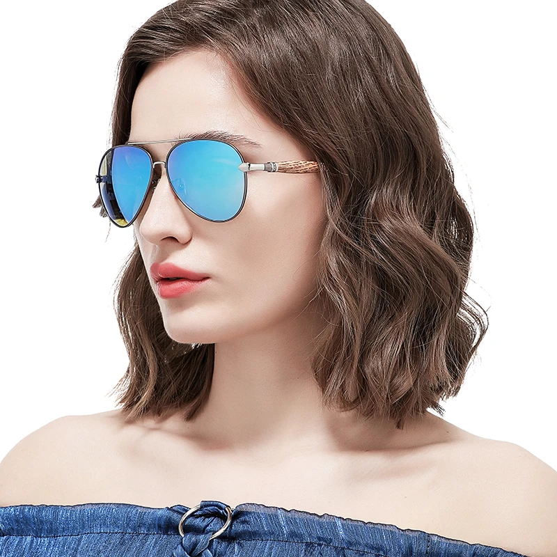 Очки солнцезащитные поляризационные для мужчин и женщин модные зеркальные