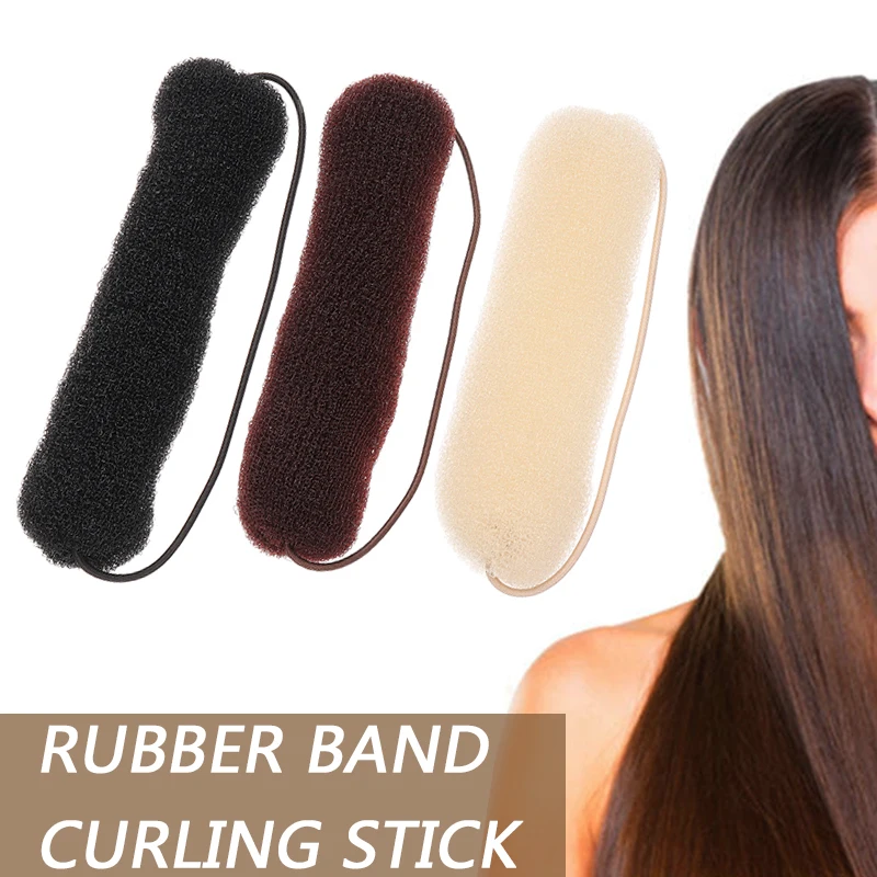 1 шт пучок волос производитель губка ударяться Голливуд Стиль рулон Tuck пончик