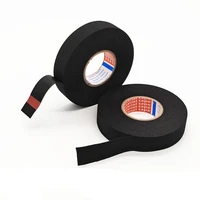 automotive wiring harness cloth tape automotive anti vibration and noise proof universal black flannel self adhesive felt tape