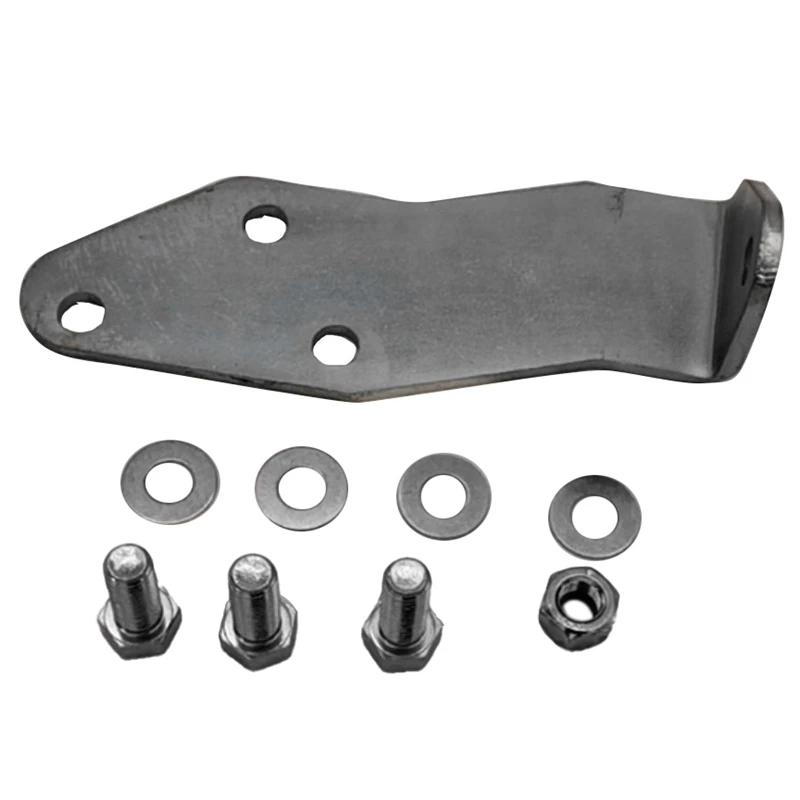 Низкопрофильный кронштейн крепления крутящего момента трансмиссии серебристый