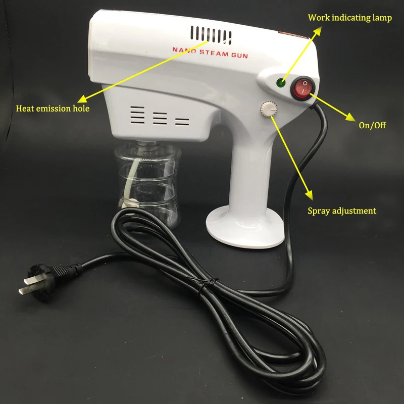 Профессиональный Многофункциональный гель для волос нано-паровой пистолет