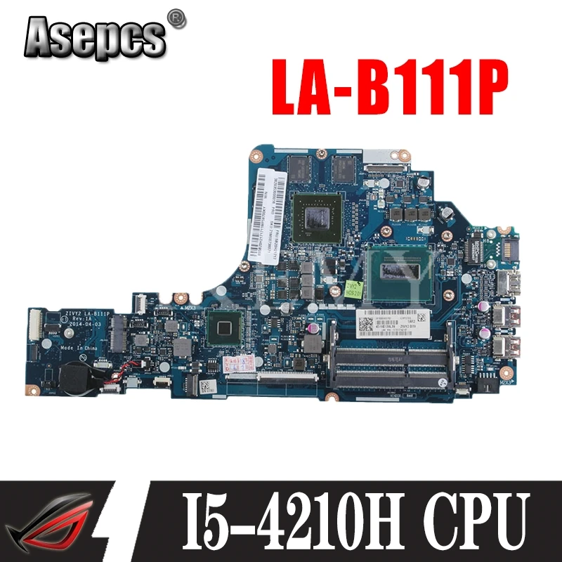 Новый и оригинальный ноутбук для For Lenovo Y50-70 W8P I5-4210H процессор Материнская плата