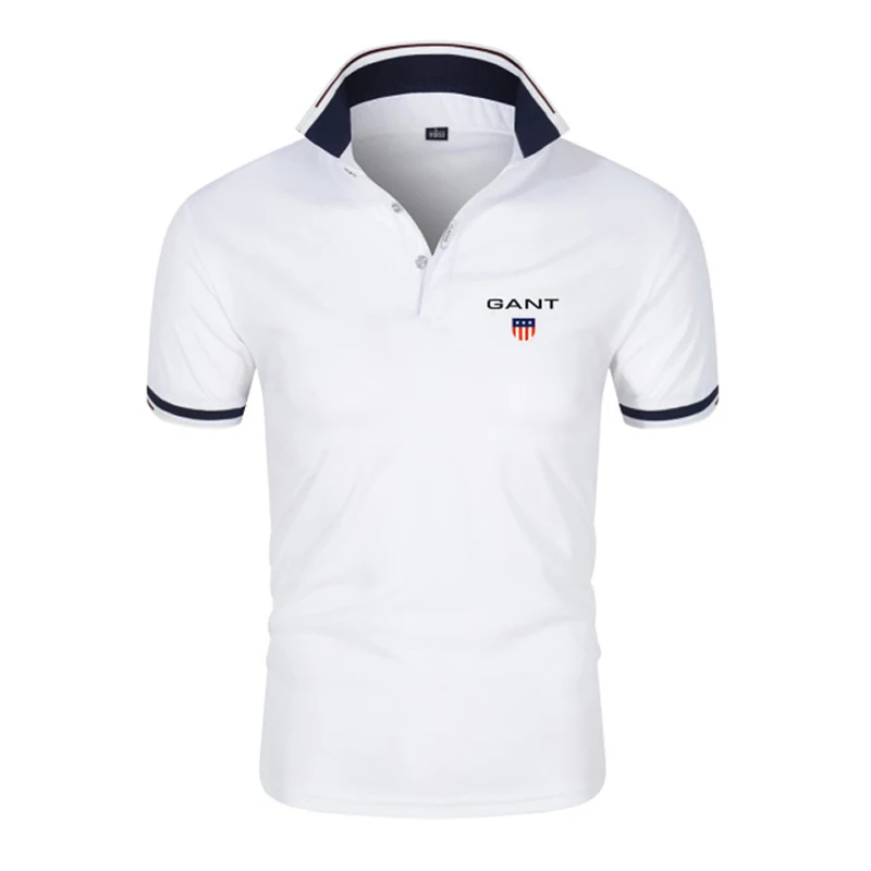 

2021 new summer short-sleeved polo shirt men's casual fashion lapel shirt cute and comfortable trend men's brand polo shirt