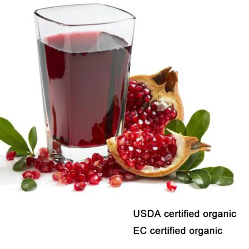 USDA and EC Certified organic pomegranate juice powder