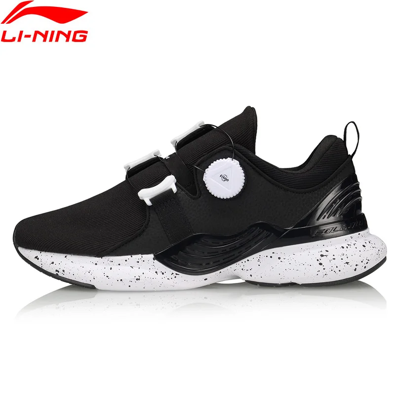  Женские беговые кроссовки Li Ning CRAZYRUNX, стильная спортивная обувь с подкладкой, черные кроссовки ARHP164 