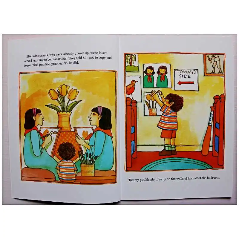 Художественный урок томиди депаолы Обучающая книга с изображениями на