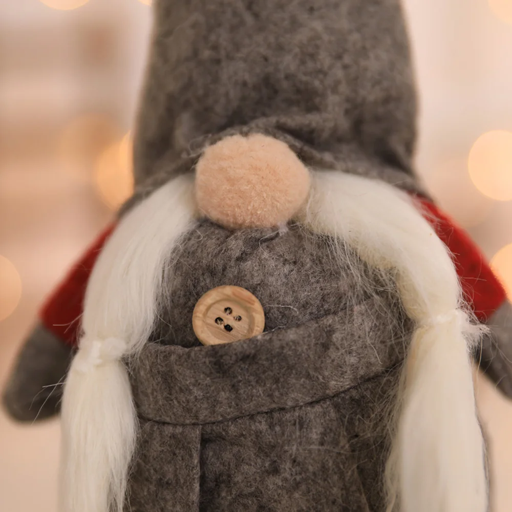 Рождественский гном шведский скандинавский Санта-Tomte Nisse украшение для дома