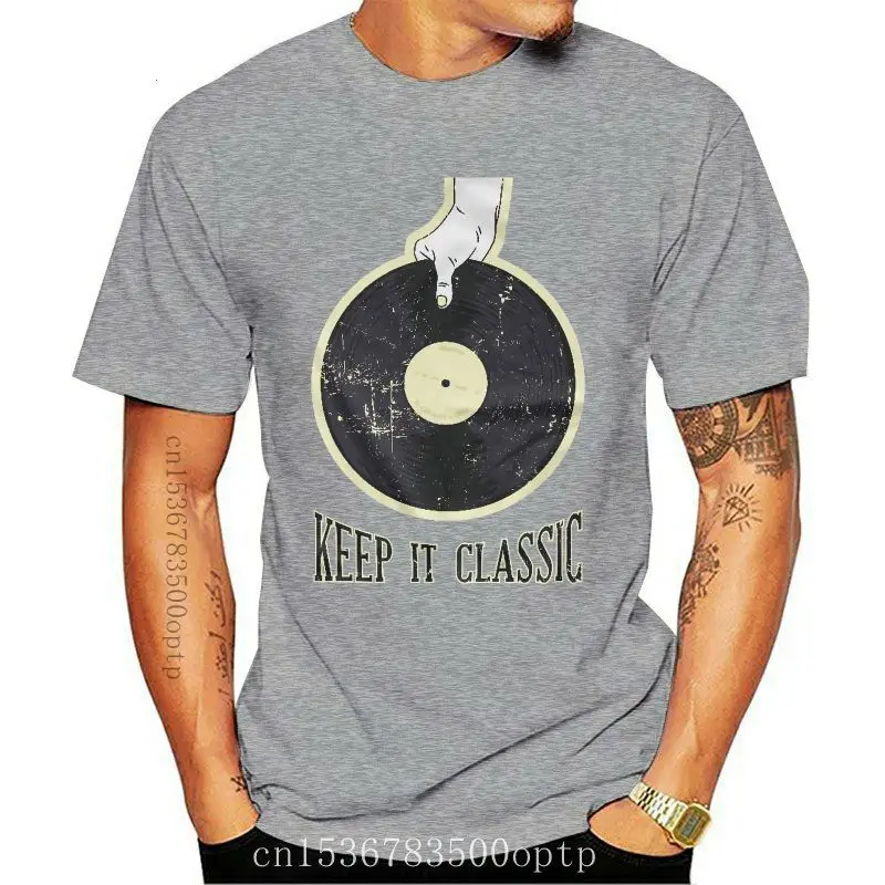 

New Keep It Classic Retro Record Music Hipster Funny T-shirt