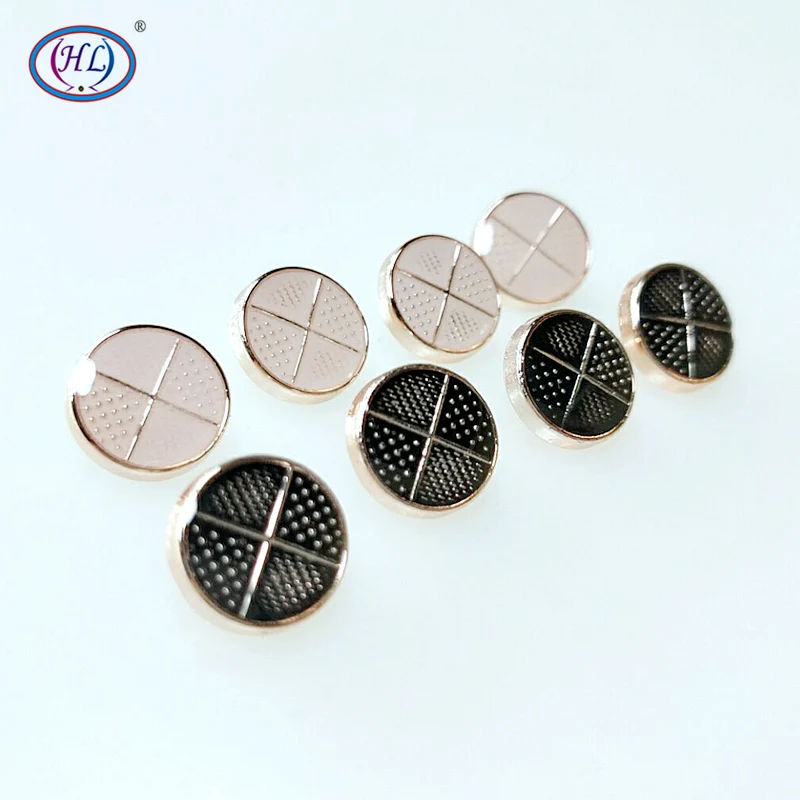 HL Set of 30/50/150pcs 11mm Dripping Oil Shank Plating Buttons for DIY Apparel Sewing, Shirt Buttons image 3