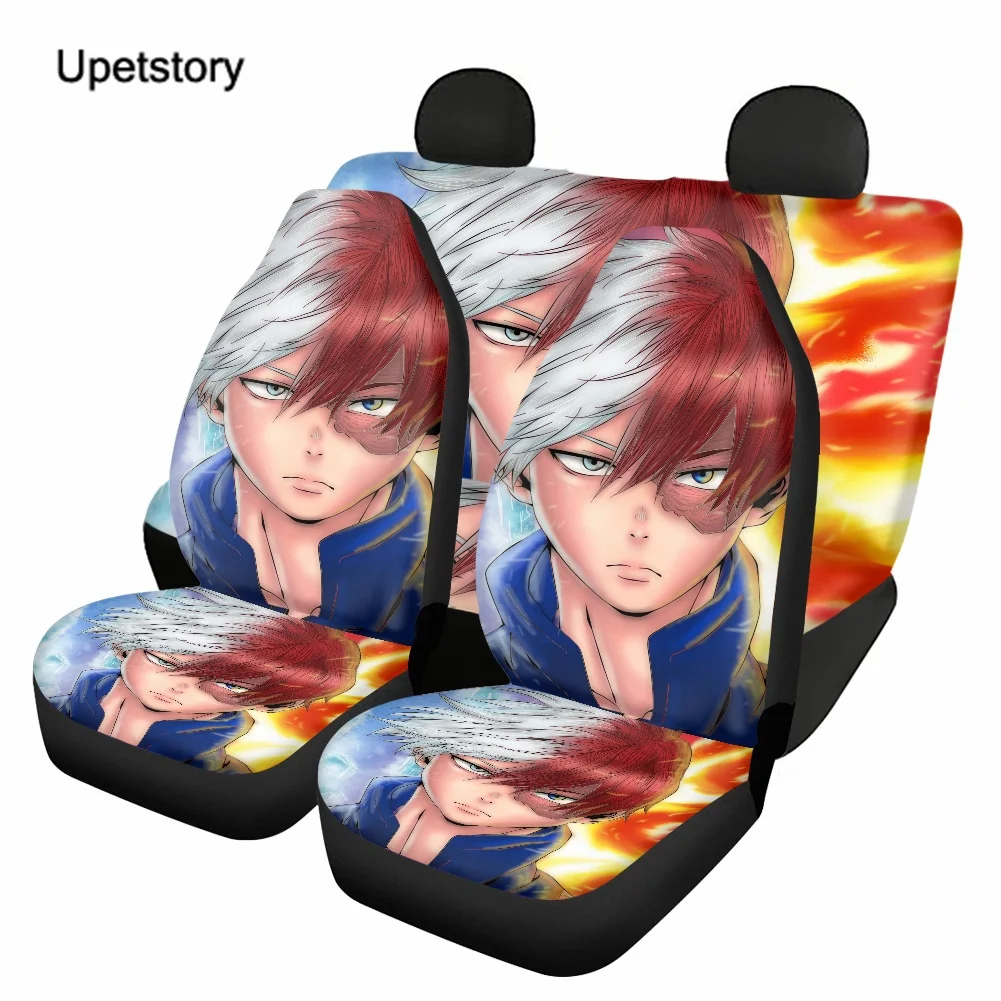 Чехол для автомобильного сиденья с аниме Upetstory полный комплект защитного чехла