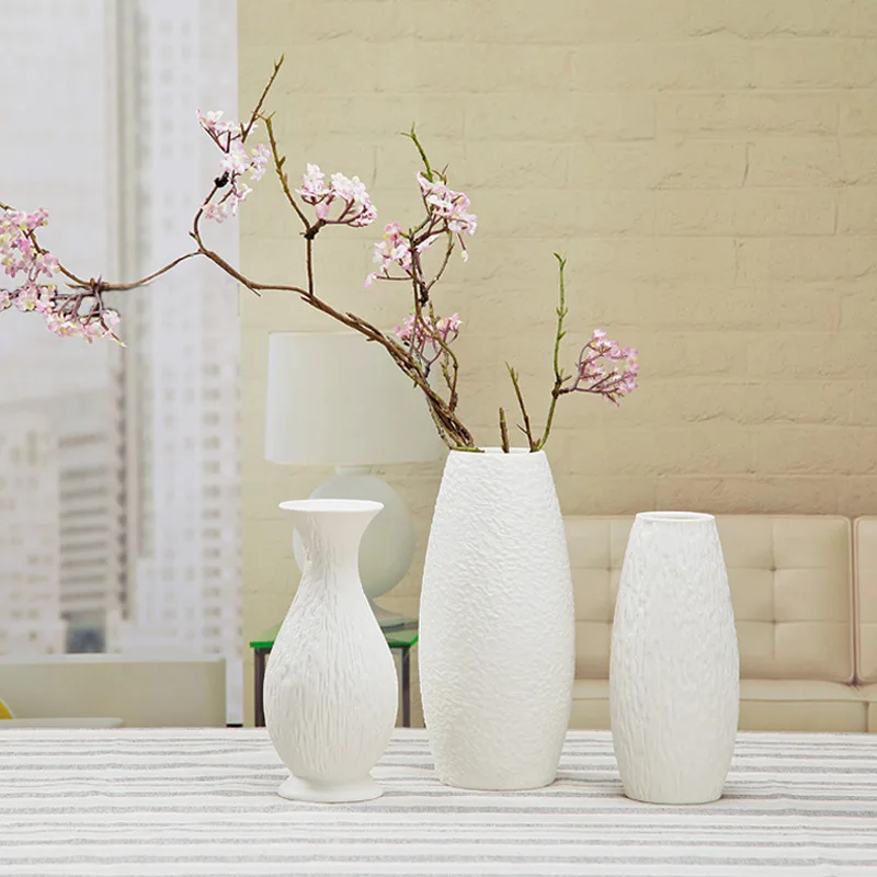 

Vintage Ceramic Flower Vases Decorative Vases for Living Room Kitchen Table Home Office Decoration Wedding Party Decor Jarrones