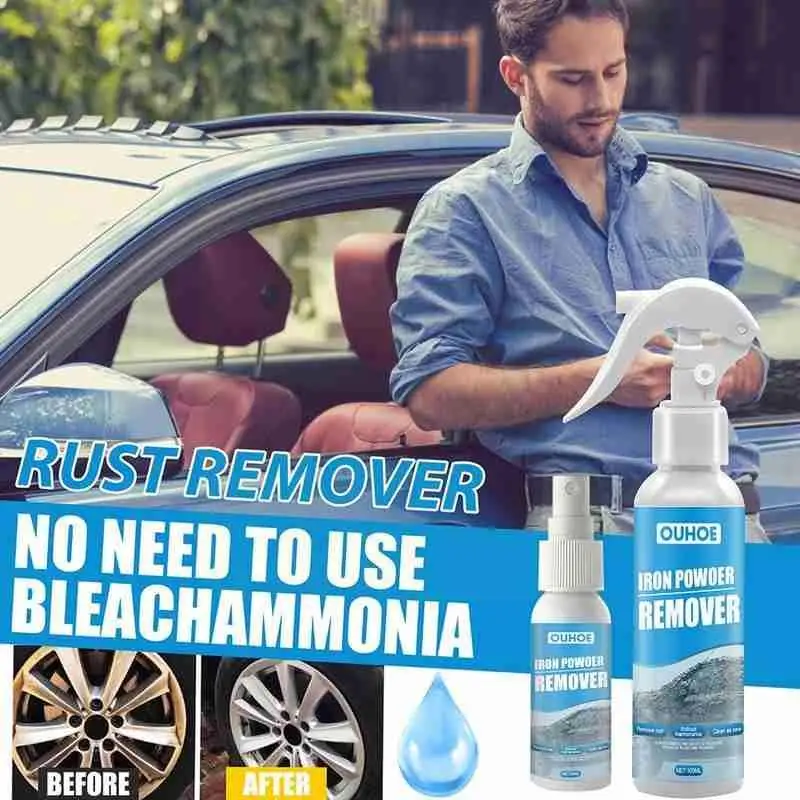 

30ml Rust Remover Inhibitor Derusting Spray Car Maintenance Cleaning Tool Accessories G2Z8